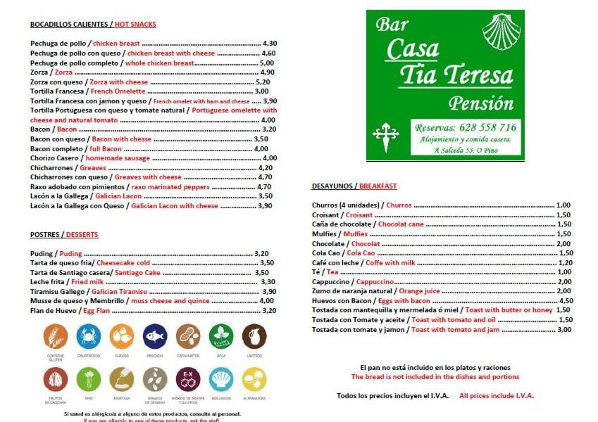 Casa Tia Teresa Hotell Salceda Eksteriør bilde